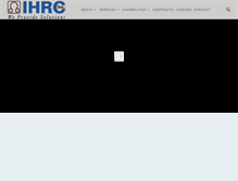 Tablet Screenshot of ihrc-inc.com